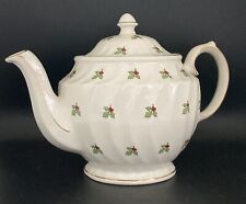Vintage Cuthbertson Just Holly England Teapot RARE picture