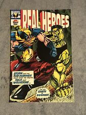 PIZZA HUT REAL HEROES #2 1994 WOLVERINE HULK picture