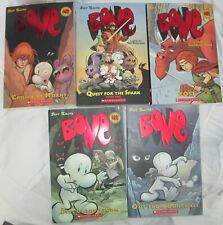 Bone Series  Scholastic Lot of 5 Books  A Graphic Novel by Jeff Smith picture