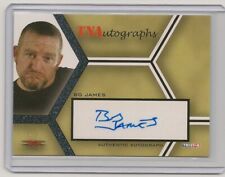 TriStar 2008 TNA Impact BG James (WWF Road Dogg) Autograph Card BLUE 3/5 picture