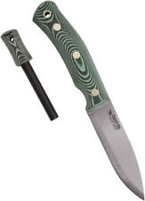 Casstrom No 10 SFK Green Micarta 14C28N Fixed Blade Knife 13127 picture