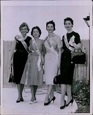 LG871 1960 Original Photo DIXIE CHARMERS Mrs America Beauty Pageant Contestants picture