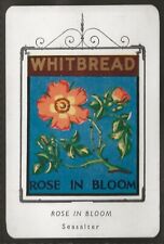 WHITBREAD-INN SIGNS 3RD SERIES 1952 (CARD)-#29- ROSE IN BLOOM - SEASALTER  picture