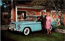 1962 Lark Skytop Studebaker CBS TV Show Mr. Ed Alan Young Connie Hines Postcard picture