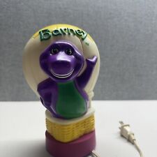 Vintage 1992 Barney Hot Air Balloon Night Light Lamp picture