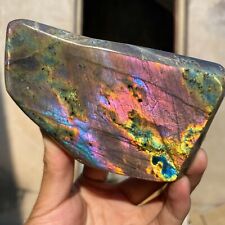 475G Natural Flash Labradorite Quartz Crystal Freeform rough Mineral Healing picture