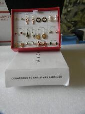AVON COUNTDOWN TO CHRISTMAS EARRINGS - 2008 picture