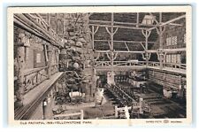 Old Faithful Inn-Yellowstone Park Wyoming Early Postcard picture