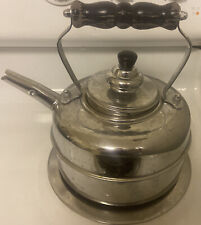 Vintage Simplex Patent Solid Copper Tea Kettle Patent 423201 made in England picture