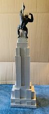 Vintage Colbar Art New York Empire State Building King kong statue picture