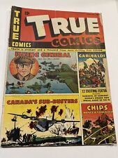 True Comics #36, Golden Age Parents Magazine 1944 World War 2 Era Pre-code Hero picture