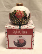 House Of Lloyd-Christmas Around The World “Poinsettia Aglow” Votive Holder picture