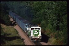 Original Rail Slide - BN Burlington Northern 9223+ Milford NE 8-18-1995 picture