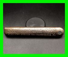 Early Antique Over The Top Stegmaier Gold Medal Beer Metal Bottle Opener Vaughn  picture