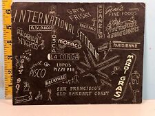 1951 San Francisco's Old Barbary Coast Night Club Photo Card Marcus Concessions picture