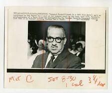 THURGOOD MARSHALL SUPREME COURT 1967 ORIGINAL PHOTO VINTAGE EARLY picture
