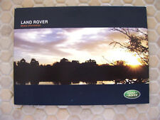 LAND ROVER OFFICIAL DETROIT AUTOSHOW PRESS KIT BROCHURE 2004 USA EDITION picture