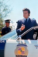 HAWAII FIVE-O JACK LORD 24x36 inch Poster BY POLICE CAR ON RADIO CLASSIC picture