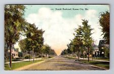 Kansas City MO-Missouri, Scarritt Boulevard, Antique, Vintage c1915 Postcard picture