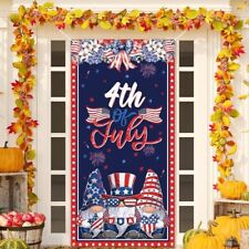 4th of July Door Cover Independence Day Fourth of July July 4th Patriotic  picture