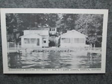 Vintage Waggoner's Modern Cottages, Lake James, Angola, Indiana Postcard picture