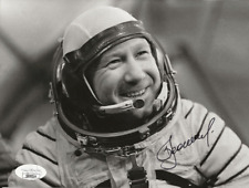 Alexei Leonov Soviet Cosmonaut REAL hand SIGNED 6x8 Photo #1 JSA COA Autographed picture