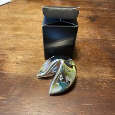 Bey Berk Silver Plated Fortune Cookie Trinket Box in Box picture
