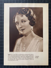Vintage Carmel Myers Photoplay Portrait Print picture
