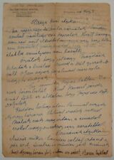 Jewish Judaica 1946 Hungary Nyiregyhaza Letter GRUNFELD  picture