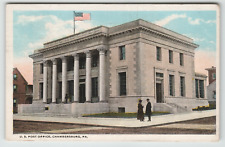 Postcard U.S. Post Office in Chambersburg, PA picture