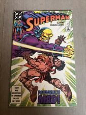 DC Comics Superman #32 June 1989 Mongul's Mad Vintage DC Comic Book picture