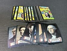 1980 Kellogg's Presidential Series Complete Set Of 38 Stickers / Cards See Desc picture