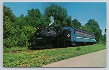 Whitewater Valley Railroad the Canal Route IN Indiana Scenic Route Postcard picture