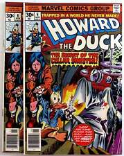 Howard the Duck Lot of 2 #6 x2 Marvel (1976) 1st Series Comic Books picture
