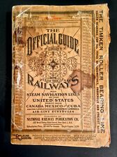 Vintage October 1946 Official Guide Railways Steam Navigation Airline Schedules picture