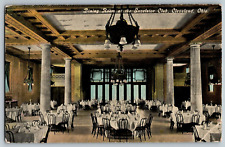 Cleveland, Ohio - Dining Room at the Excelsior Club - Vintage Postcard - Posted picture