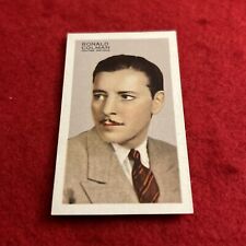 1935 Gallaher Stars Ronald Colman #33  (Original Cigarette Card)(NM) picture