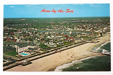 Avon by the Sea NJ New Jersey Monmouth County Aerial View Beach VTG Postcard 81 picture
