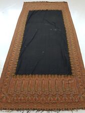 Antique 19TH Century Kashmir Style Paisley Romal Piano Shawl 310x145cms picture