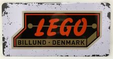 New Sealed LEGO 5007016 VIP 1950'S Retro Tin Poster Sign picture
