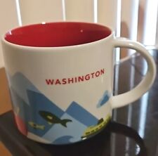 2015 Large Starbucks WASHINGTON You Are Here Collection Coffee Mug Cup 14 oz.  picture