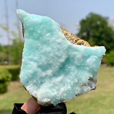142G Natural beautiful blue texture stone mineral sample quartz crystal healing picture