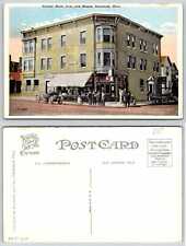 Norwood Cincinnati Ohio CORNER MAIN AVE & MAPLE COCA COLA SIGN Postcard N454 picture