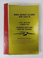 1978 C-141 USAF Minor Aircraft Accident Report 60th Military Airlift Wing picture