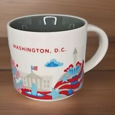 Starbucks Coffee WASHINGTON DC You Are Here Collection 2014 Ceramic Mug Cup 14oz picture