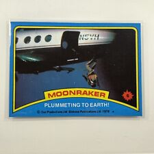 1979 Topps James Bond 007 Moonraker card #6 plummeting to earth picture