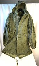 ~ US MILITARY NIGHT DESERT CAMO FISHTAIL PARKA IN SIZE SMALL MADE IN THE USA picture