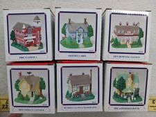 2007 Liberty Falls Christmas Village 6pc Set - Post Office Fite Station Cottage picture