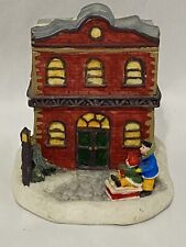Vintage 1991 Albert Price Products Christmas Village House 3.5” Winter Scene picture