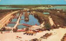 Islamorada Florida, Theater of the Sea Advertising Aerial View, Vintage Postcard picture